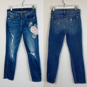 7 Seven For All Mankind Jeans High Rise 24 Skinny